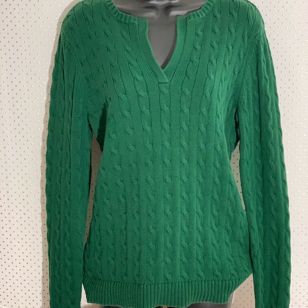 Ralph Lauren V-Neck Sweater - Size XL